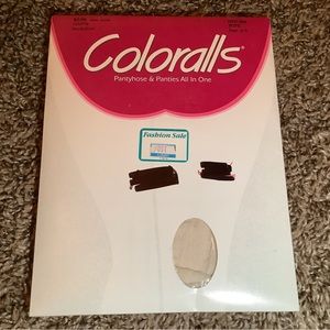 Vintage Coloralls pantyhose & panites all in one, color buff, size: AB
